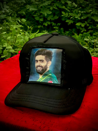 BABER AZAM CAP IN BLACK COLOUR