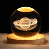 3D Galaxy Crystal Ball Lamp